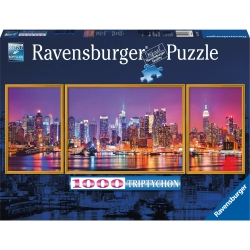 Bild zu Ravensburger New York Triptychon Puzzle, 1000 Teile für 11,98€ (VG: 14,99€)