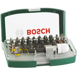 Bild zu 32-teiliges Bosch Schrauberbit-Set (PH-, PZ-, Hex-, T-, TH-, S-Bit) für 7,48€ (Vergleich: 11,02€)