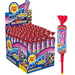 Bild zu 48 Stück Chupa Chups Melody Pops Erdbeere für 13,29€ im Sparabo (Vergleich: 19,98€)