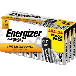 Bild zu 24er Pack Energizer Batterien AAA, Alkaline Power für 8,99€ (VG: 11,44€)