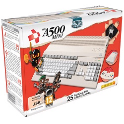 Bild zu Retro Games The Amiga 500 Mini mit 25 Spielen für 74,99€ (Vergleich: 104,97€)