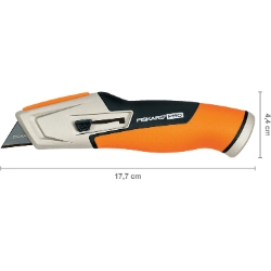 Bild zu Fiskars Universalmesser mit einziehbarer Klinge CarbonMax für 15,83€ (VG: 20,47€)