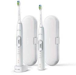 Bild zu Elektrische Zahnbürste Philips Sonicare ProtectiveClean 6100 HX6877/34 im Doppelpack für 135,90€ (Vergleich: 167,90€)