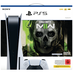 Bild zu Sony PlayStation 5 Disc Edition mit Call of Duty Modern Warfare II für 569€ (Vergleich: 599€)