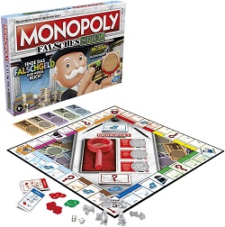Bild zu Gesellschaftsspiel Hasbro Monopoly Falsches Spiel für 11,26€ (Vergleich: 16,90€)