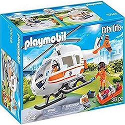 Bild zu Playmobil City Life Rettungshelikopter (70048) für 18,35€ (Vergleich: 21,35€)