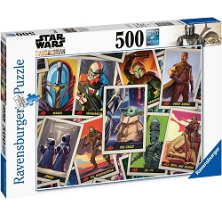 Bild zu 500-teiliges Puzzle Ravensburger Star Wars: Mandalorian für 4€ (Vergleich: 9,95€)