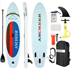 Bild zu ANCHEER aufblasbare Stand Up Paddle Board mit Zubehör für 129,49€