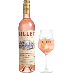 Bild zu Lillet Rosé – französischer Weinaperitif mit fruchtig-frischem Geschmack, 0,75 l für 11,99€