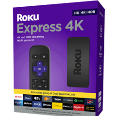 Bild zu Roku Express 4K Streaming-Stick für 17,10€