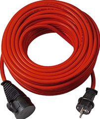 Bild zu Brennenstuhl BREMAXX Verlängerungskabel (5m Kabel in rot, für den kurzfristigen Einsatz im Außenbereich IP44, einsetzbar bis -35 °C, Öl- und UV-beständig) für 11,99€
