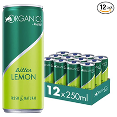 Bild zu Organics by Red Bull Bitter Lemon – 12er Palette Dosen für 10,78€