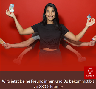 Bild zu Vodafone: “Freunde werben Freunde” Aktion mit 100€ Extra pro Abschluss