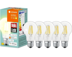 Bild zu 10 x Ledvance LED Leuchtmittel Smart+ Volks E27 (Smart Home, 6W, Bluetooth) für 12,99€