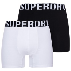 Bild zu Superdry Herren Boxershorts aus Bio-Baumwolle im 2er Pack für 11,99€ (Vergleich: 19,98€)