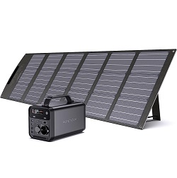Bild zu 600 Watt Tragbare Powerstation EGRETECH Sonic mit 100 Watt Solarpanel (500Wh, 1.200 Watt Spitzenleistung) für 481,05€
