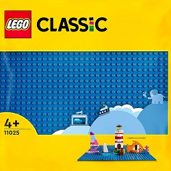 Bild zu Lego Classic Blaue Bauplatte mit 32×32 Noppen (11025) für 6,90€ (Vergleich: 9,38€)