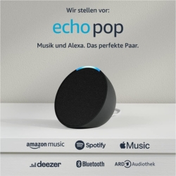 Bild zu 2 x Amazon Echo Pop WLAN- / Bluetoothlautsprecher für 48,98€ (VG: 67,60€)