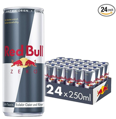 Bild zu Red Bull Energy Drink Zero – 24er Palette Dosen – Getränke ohne Zucker und Kalorien EINWEG (24 x 250 ml) für 20,42€ (= 85 Cent je Dose)
