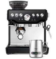 Bild zu Sage Appliances the Barista Express Espressomaschine mit Milchaufschäumer, Siebträgermaschine, SES875BTR für 479,99€ (VG: 580€)