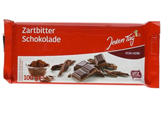 Bild zu [zum mitbestellen] Jeden Tag Schokolade – Zartbitter, 100 g für 59 Cent
