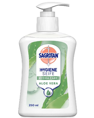 Bild zu Sagrotan Handseife Aloe Vera – Hygienische Flüssigseife – 1 x 250 ml Seifenspender für 1,29€