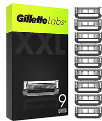 Bild zu Gillette Labs Rasierklingen, 9 Ersatzklingen, für Gillette Labs Nassrasierer für 19,95€