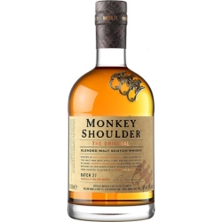 Bild zu Monkey Shoulder Blended Malt Scotch Whisky (0,7 l, 40%) für 18,99€ (VG: 28,42€)
