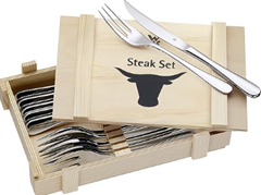 Bild zu WMF Steakbesteck 12-teilig, Steakbesteck Set für 6 Personen für 24,99€ (VG: 28,94€)