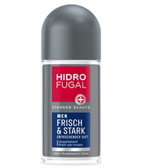 Bild zu [Prime Spar Abo] Hidrofugal Men Frisch & Stark Roll-on (50 ml) für 2,44€ (Vergleich: 3,55€)