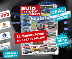 Bild zu Jahresabo der Zeitschrift “auto motor und sport” für 138,10€ + bis zu 125€ Prämie