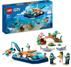 Bild zu Lego City Meeresforscher-Boot (60377) ab 15,99€ (Vergleich: 21,98€)