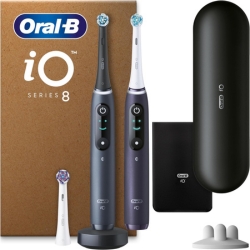 Bild zu Oral-B iO Series 8 Plus Duo Edition – elektrische Zahnbürste im Doppelpack für 256,99€ (VG: 334,70€)