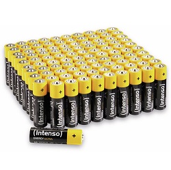Bild zu [wieder bestellbar] 100 Stück Intenso Mignon-Batterien Energy Ultra AA LR06 für 14,99€ (Vergleich: 18,99€)
