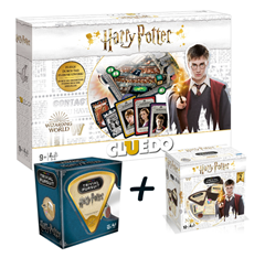 Bild zu Cluedo Harry Potter inkl. Trivial Pursuit Vol. 1 + 2 für 44,99€ (Vergleich: 63,98€)