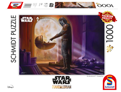Bild zu [Prime] Schmidt Thomas Kinkade Star Wars Mandalorian 1000 Teile Puzzle für 4,99€ (Vergleich: 12,90€)