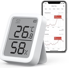 Bild zu SwitchBot Thermometer Hygrometer Innen (via App ablesbar) für 14,29€