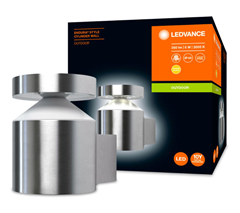 Bild zu Ledvance Außenleuchte Endura Style Cylinder (Edelstahl 6W warmweiß) für 7,19€ (Vergleich: 17,97€)