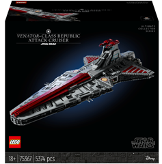 Bild zu LEGO Star Wars – Republikanischer Angriffskreuzer der Venator-Klasse (75367) für 529€ (Vergleich: 605,99€)
