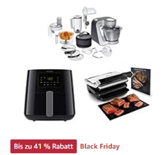 Bild zu Amazon: Küchengeräte von Bosch, Philips, Tefal und Co. im Angebot