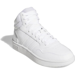Bild zu adidas Damen Hoops 3.0 Mid Classic Sneaker, Weiß (Gr.: 36 – 44) für 26,39€ (VG: 46,92€)