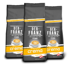 Bild zu [Prime Spar Abo] Der-Franz Crema Kaffee, ganze Bohne, 3 x 500g für 10,49€ (statt 19,28€)