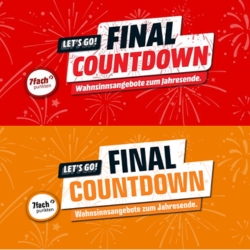 Bild zu MediaMarkt / Saturn: Final Countdown mit ,,Wahnsinnsangeboten zum Jahresende“