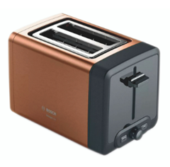 Bild zu BOSCH Toaster TAT4P429DE, 970 W, Kupfer für 24,99€ (Vergleich: 39,67€)