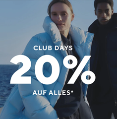 Bild zu Tom Tailor: Club Days mit 20% Rabatt auf alles (außer Sale)