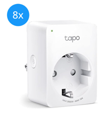 Bild zu 8 x TP-Link Tapo Smart WLAN Steckdose Tapo P110 mit Energieverbrauchskontrolle, Smart Home (Alexa, Google Home) für 64,95€ (VG: 79,98€)