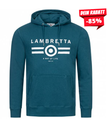 Bild zu Lambretta Logo Herren Hoodie für je 9€ zzgl. eventuell Versand (Vergleich: 40,16€)
