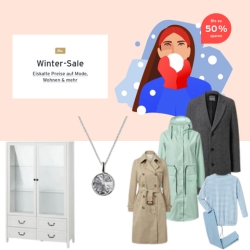 Bild zu Tchibo: Winter Sale mit mindestens 40% Rabatt auf Mode, Wohnen und mehr