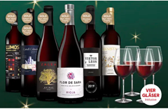 Bild zu Vinos: 12 Flaschen Rotwein inkl. 8 Schott Zwiesel Weingläser für 49,98€