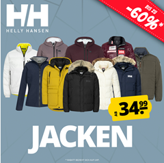 Bild zu SportSpar: Helly Hansen Jacken Sale mit Jacken ab 49,99€ zzgl. eventuell Versand
